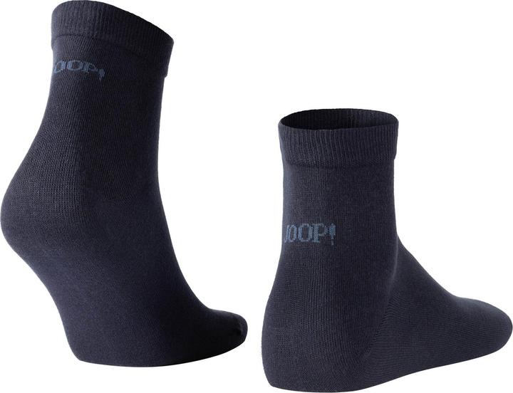 Actual product image Joop! Unisex premium essential organic cotton Quarter 2p (pack of 2, 35 - 38)