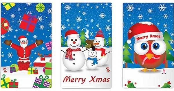 Actual product image Henbrandt 1 Mini Weihnachts-Notizblock