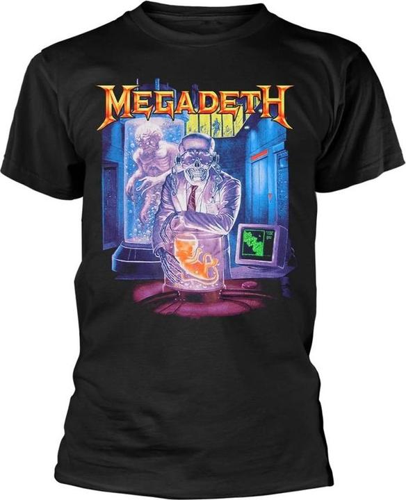 Actual product image Megadeth Unisex Adult Hangar 18 T-Shirt (S)