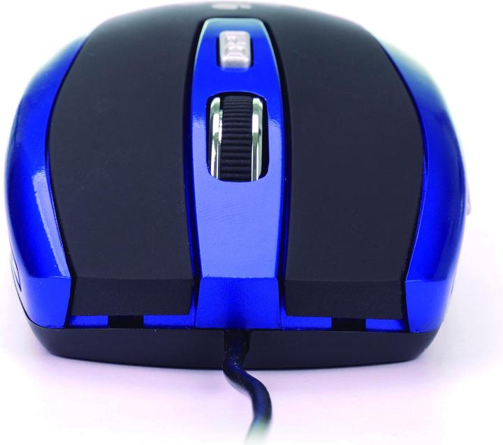 Immagine prodotto NGS Mouse a spunta blu a destra USB Tipo-A ottico 1600 DPI (Cablato)