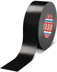 Produktbild tesa Gewebeklebeband band 4688 schwarz PE-beschichtet Rolle 50mx25mm (25 mm)