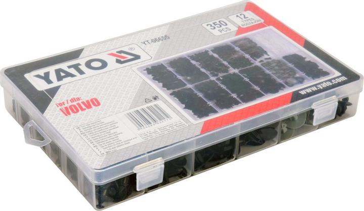 Image du produit Yato Automobile/Voiture Clips Assortiment Boîte 350pcs VOLVO ( YT-06655)