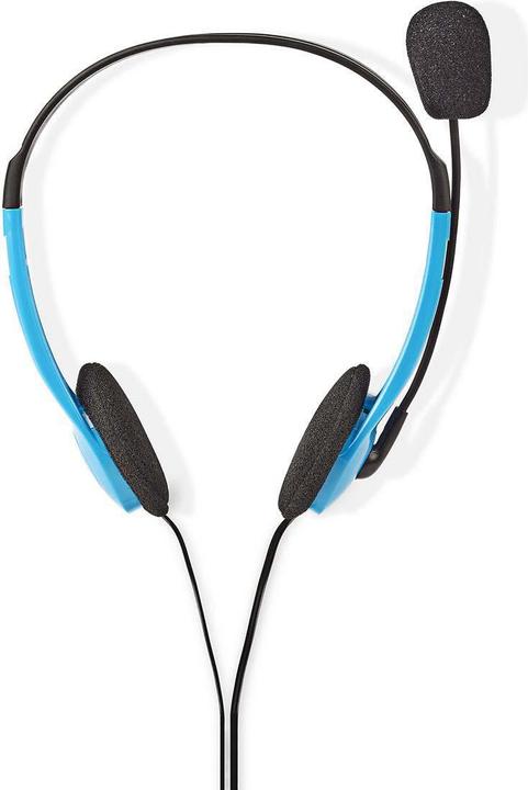 Actual product image Nedis Headphones for PC Headband 2 Plug 3.5 mm (Wireless)