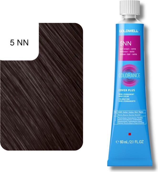 Actual product image Goldwell Colorance Tube Demi-Permanente (5NN light brown extra)