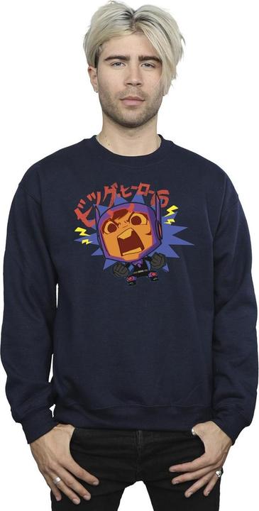 Produktbild Disney Big Hero 6 Baymax Hiro Angry Manga Sweatshirt (S)