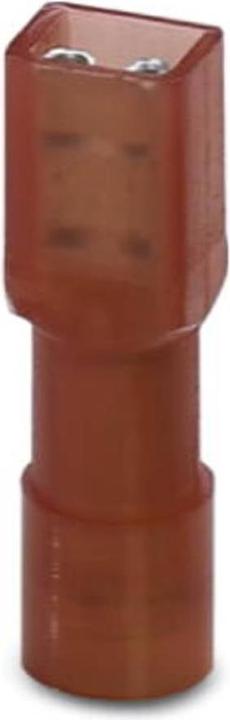 Immagine prodotto Phoenix Contact Larghezza presa: 2,8 mm Spessore spina: 0,5 mm 180° Completamente isolato Rosso 3240534 50 pz.