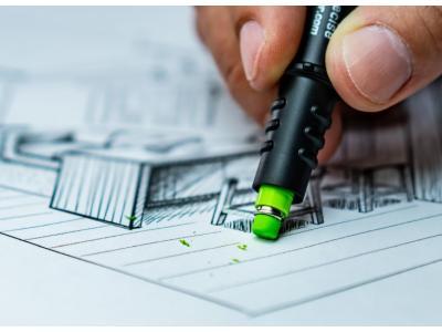 Actual product image Pica Felt-tip pen (Grey, 1 x)