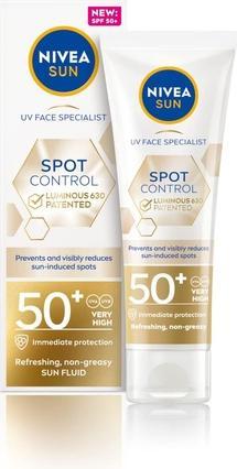 Immagine prodotto NIVEA Sun Fluido solare per il controllo delle macchie scure (Crema solare, SPF 50, 40 ml, 60 g)