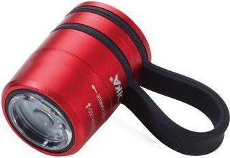 Actual product image Troika ECO RUN Lamp de poche avec lumière LED, 3 fonctions d'éclairage, incl. câble de charge, rouge (3.60 cm)