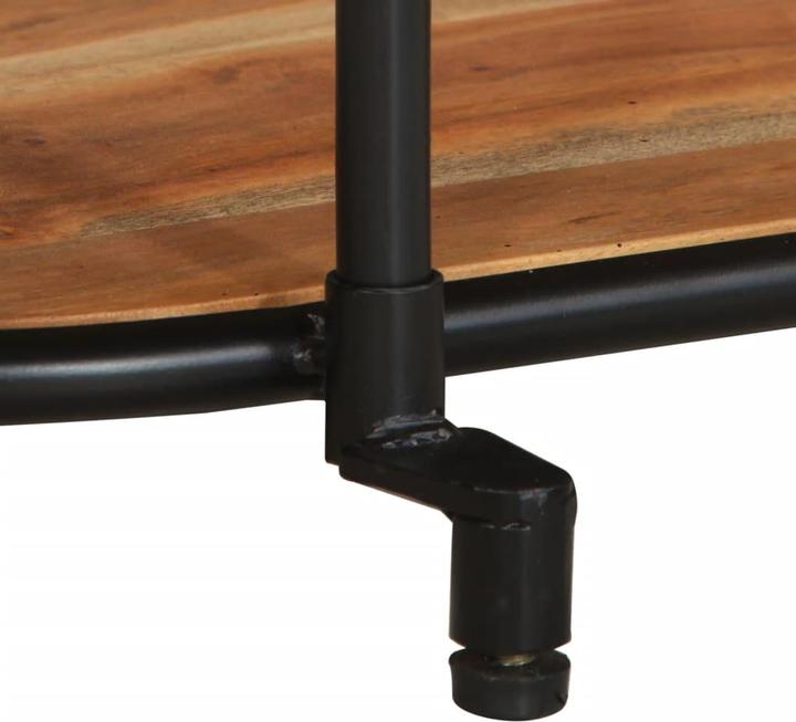 Image du produit VidaXL Armoire TV Lowboard Armoire TV Table de télévision en bois massif acacia (100 x 42 x 40 cm)