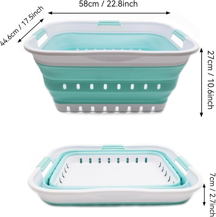 Produktbild Sammart Faltbarer Wäschekorb (42 l)