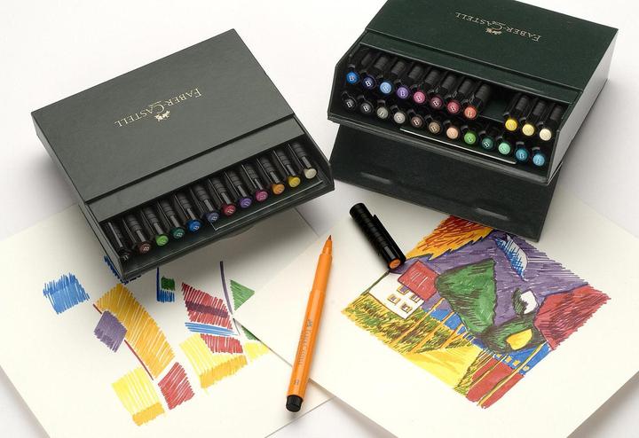 Immagine prodotto Faber-Castell Pennello PITT Artista Pennello (Multicolore, 24 x)