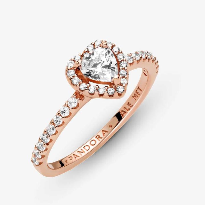 Image du produit Pandora Bague coeur scintillant (56, Argent 925)