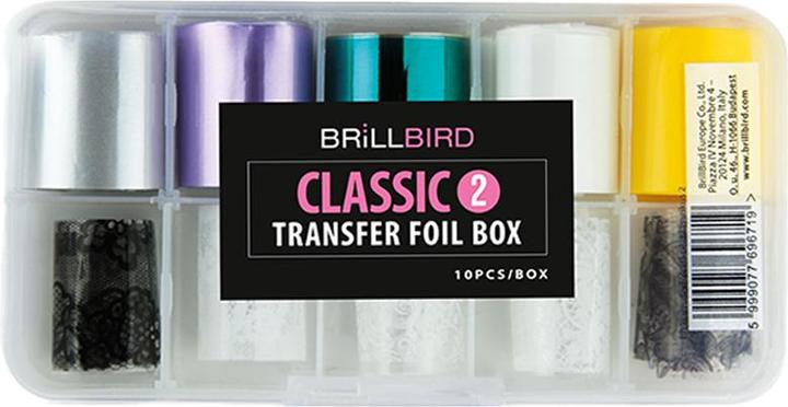 Actual product image BrillBird Transfer Film Box - Classic 2 (Nail varnish dryer)