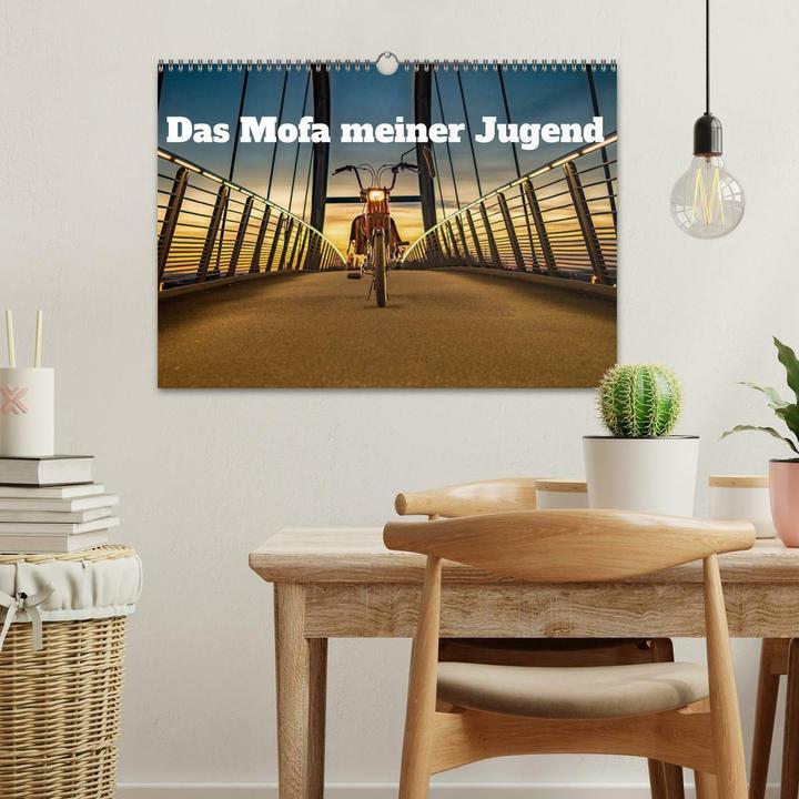 Immagine prodotto Das Mofa meiner Jugend (Wandkalender 2025 DIN A3 quer), Monatskalender (A3, Tedesco)