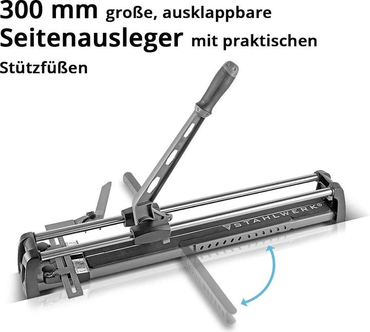 Immagine prodotto Stahlwerk Tagliapiastrelle professionale con lunghezza di taglio di 600 mm e spessore di taglio di 14 mm