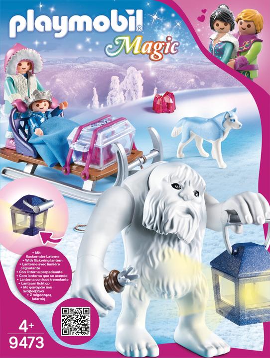Produktbild Playmobil Schneetroll mit Schlitten (9473, Playmobil Magic)