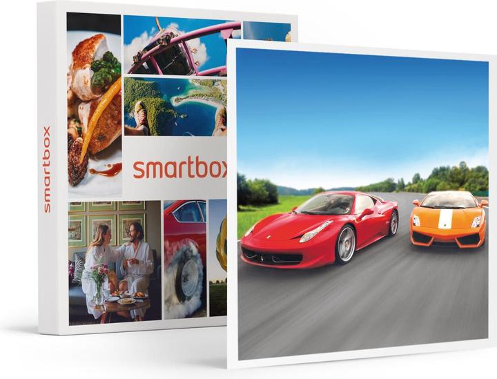 Image du produit Smartbox Aventure sur circuit en Ferrari ou Lamborghini (2 pers.)