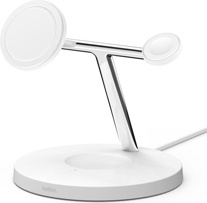 Image du produit Belkin BoostCharge Pro 3-in-1 Ladegerät mit MagSafe (15 W)