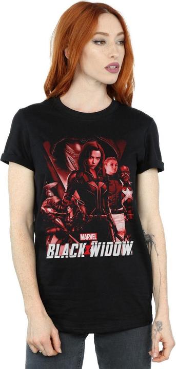 Immagine prodotto Black Widow Movie Red Group Maglietta Ampia Donna (M)