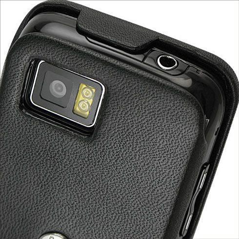 Productafbeelding Noreve Lederen omslag verticaal (Samsung S8000 Jet)