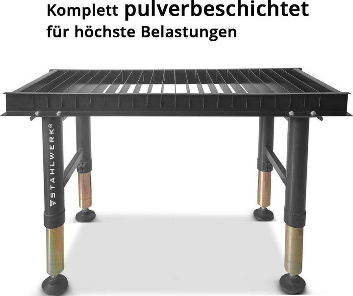 Produktbild Stahlwerk Plasmaschneidtisch PCT-1000ST 1000 x 410 mm höhenverstellbare Werkbank (41 cm, 100 cm)