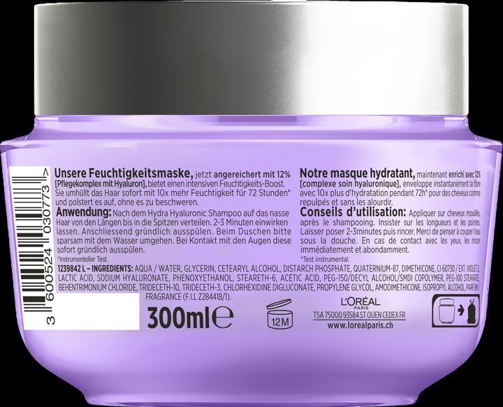 Image du produit L'Oréal Paris Elseve Hydra Hyaluronic 72H (300 ml)