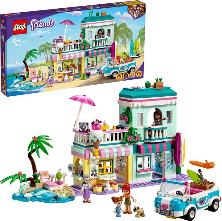 Produktbild LEGO Surfer-Strandhaus (41693, LEGO Friends, LEGO Seltene Sets)