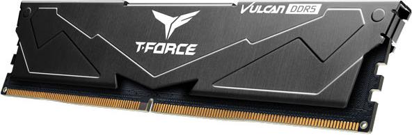Actual product image Team Group RAM Team D5 6400 32GB C40 Vulcan black K2 (2 x 16GB, 6400 MHz, DDR5 RAM, DIMM)