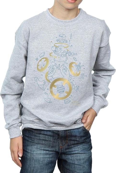 Produktbild Star Wars The Last Jedi BB8 Deconstructed Sweatshirt Jungen (128)