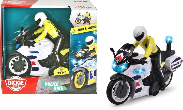 Produktbild Smoby Dickie - Motorrad-Sos-Polizei
