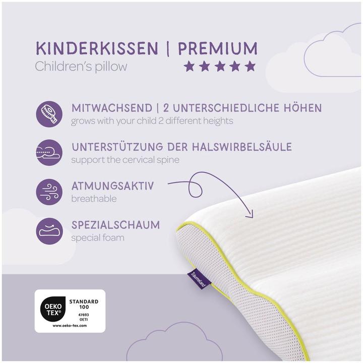 Actual product image Träumeland Premium children's cushion (57 x 34 cm)