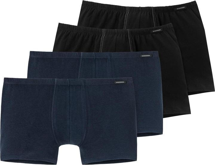 Schiesser Boxershort Casual Bequem sitzend (L, 4er Pack)