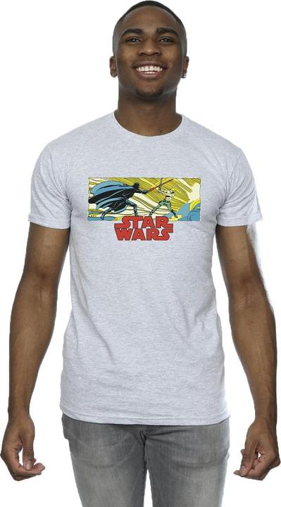 Produktbild Star Wars Comic Strip Luke And Vader TShirt (XXL)