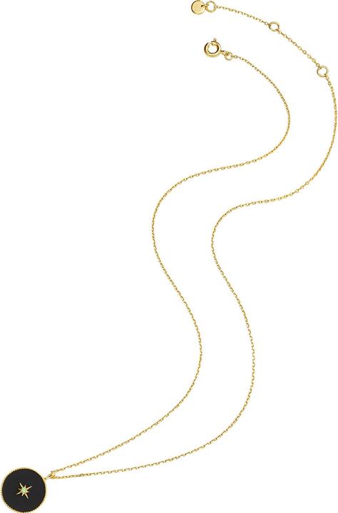 Immagine prodotto Glanzstücke München Donna Argento Opale Oro 45,0 cm Catena base + 5,0 cm Estensione - 15780 (Argento, 45 - 50 cm)