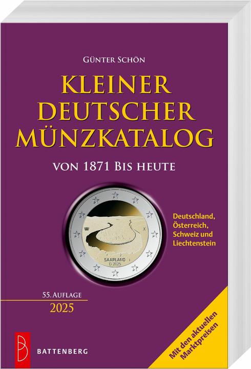 Produktbild Kleiner deutscher Münzkatalog (Deutsch, Günter Schön, 2025)