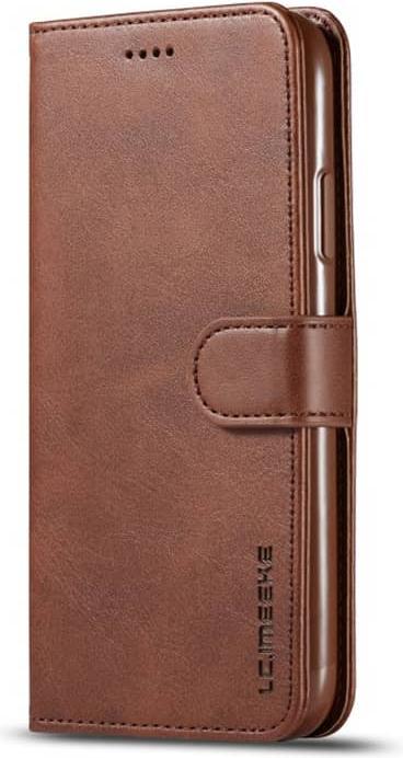 Image du produit LC.Imeeke iPhone 16e - Wallet Etui mit 3 Kartenfächern & Magnetverschluss, Braun (Apple iPhone 16e)