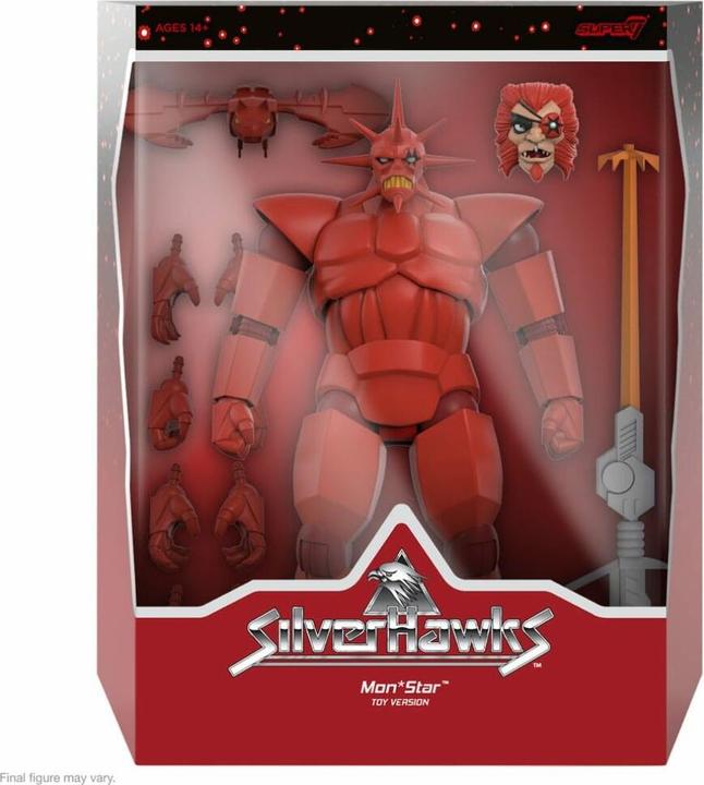 Produktbild Super7 SilverHawks figurine Ultimates Mon*Star (Toy Version) 18 cm