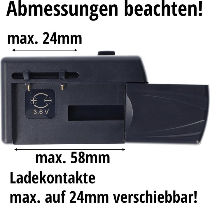 Immagine prodotto AccuCell Universal Ladegerät für viele Handy Akku (Batteria + Caricabatterie)
