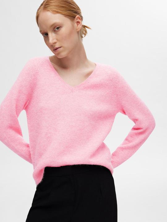 Actual product image Selected Femme V-neck knit jumper (L)