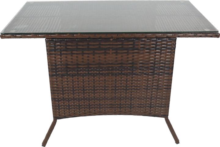 Actual product image VCM Ratten garden table balcony table Raloso (114 cm)