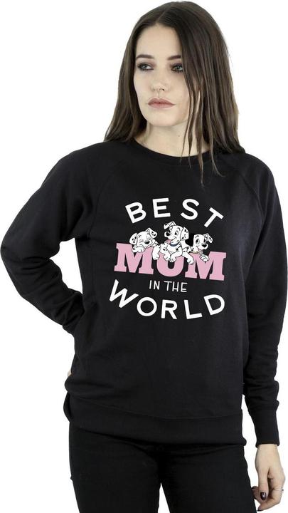 Immagine prodotto Disney 101 Dalmatians Best Mum In The World Felpa Donna (S)