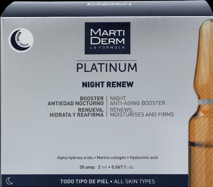 Produktbild Martiderm Platinum Night Renew Ampullen 30 x 2 ml (60 ml)