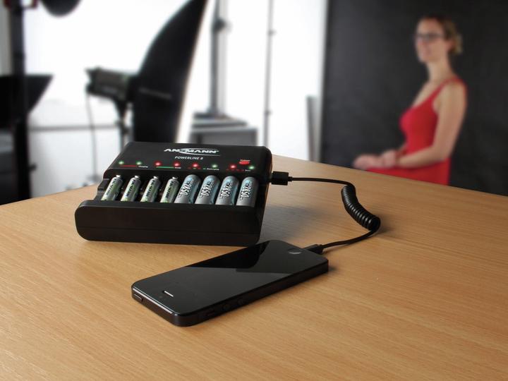 Produktbild Ansmann Powerline 8 (1 Stk., AAA, AA, Ladegerät ohne Akku)