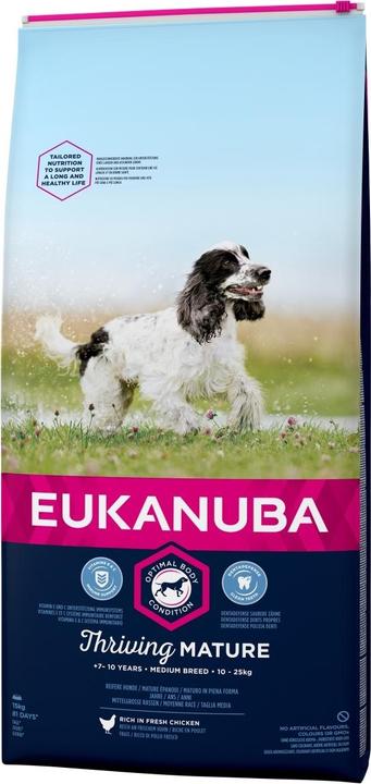 Actual product image Eukanuba Senior Medium Breed (Senior, 1 pcs., 15000 g)