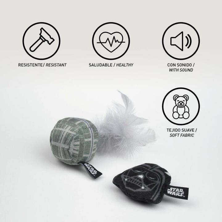 Image du produit Star Wars Jouet pour chats Gris PET