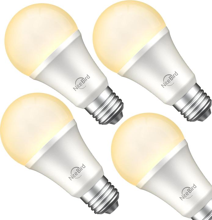 Actual product image Nitebird WB2 Smart Lighting Intelligent Light Bulb (E26, 8 W, F)