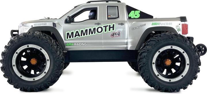 Immagine prodotto Amewi Auto RC AMX Mammut Monster Truck senza batteria/argento 14+ (RTR pronto all'uso)