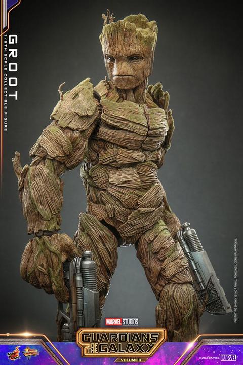 Image du produit Hot Toys Les Gardiens de la Galaxie Vol. 3 "Groot" Figurine 1/6