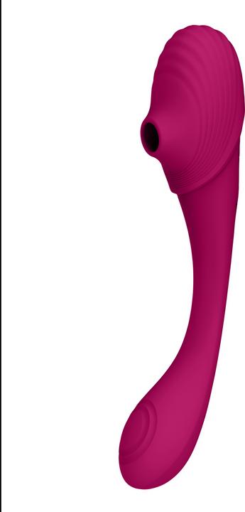 Actual product image Shots Double Ended Pulse Wave Air-Wave Bendable Vibrator